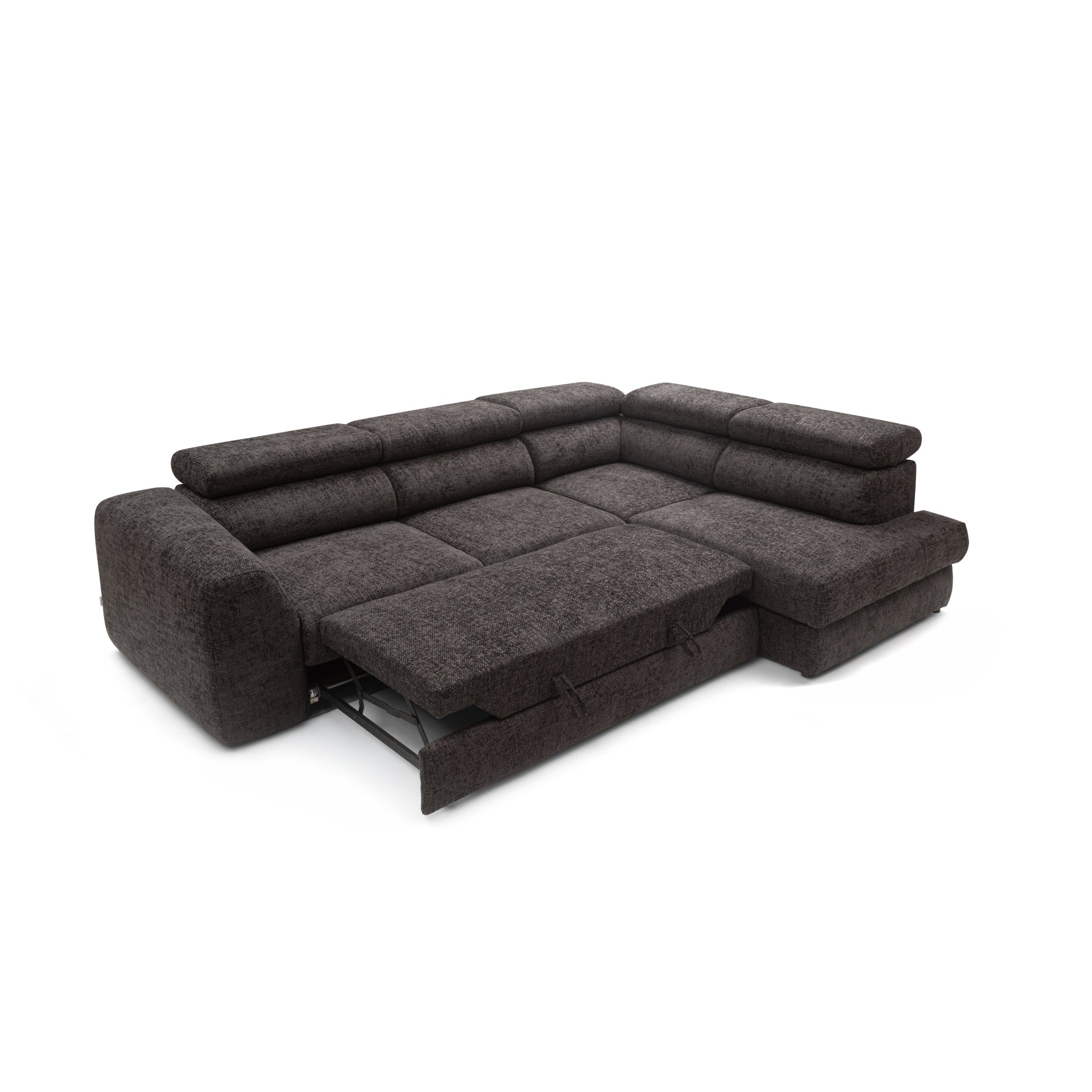 Ecksofa Bluvel II 285x207cm, Material: Auswahl möglich