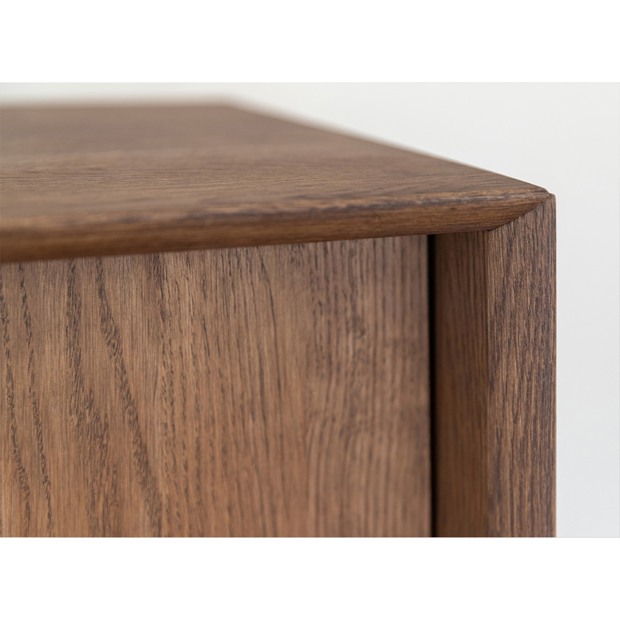 TV Kommode Modern Loft 200x50 cm, Material: Massivholz Eiche