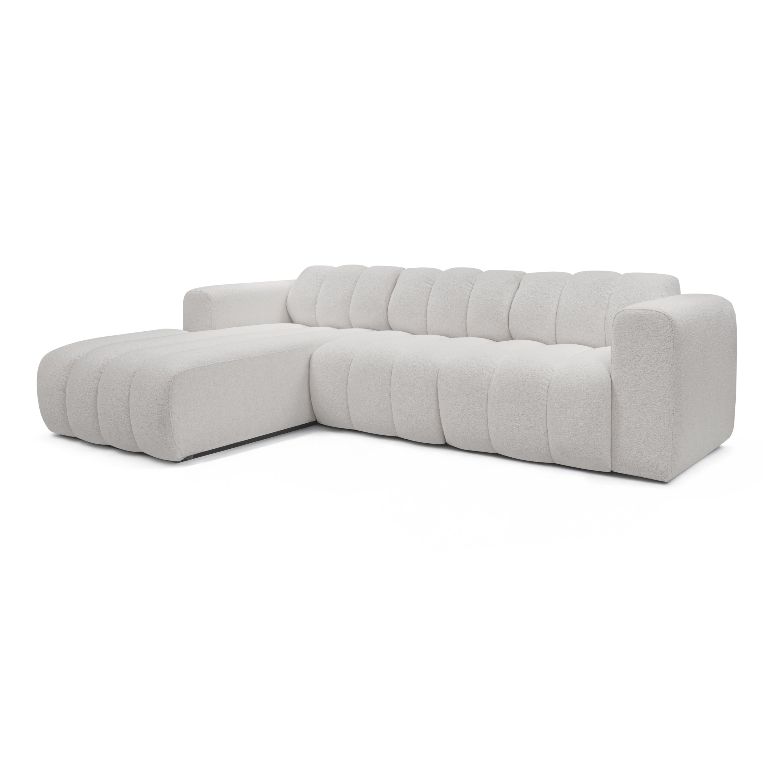 Ecksofa Bummel 278x175cm, Material: Auswahl möglich