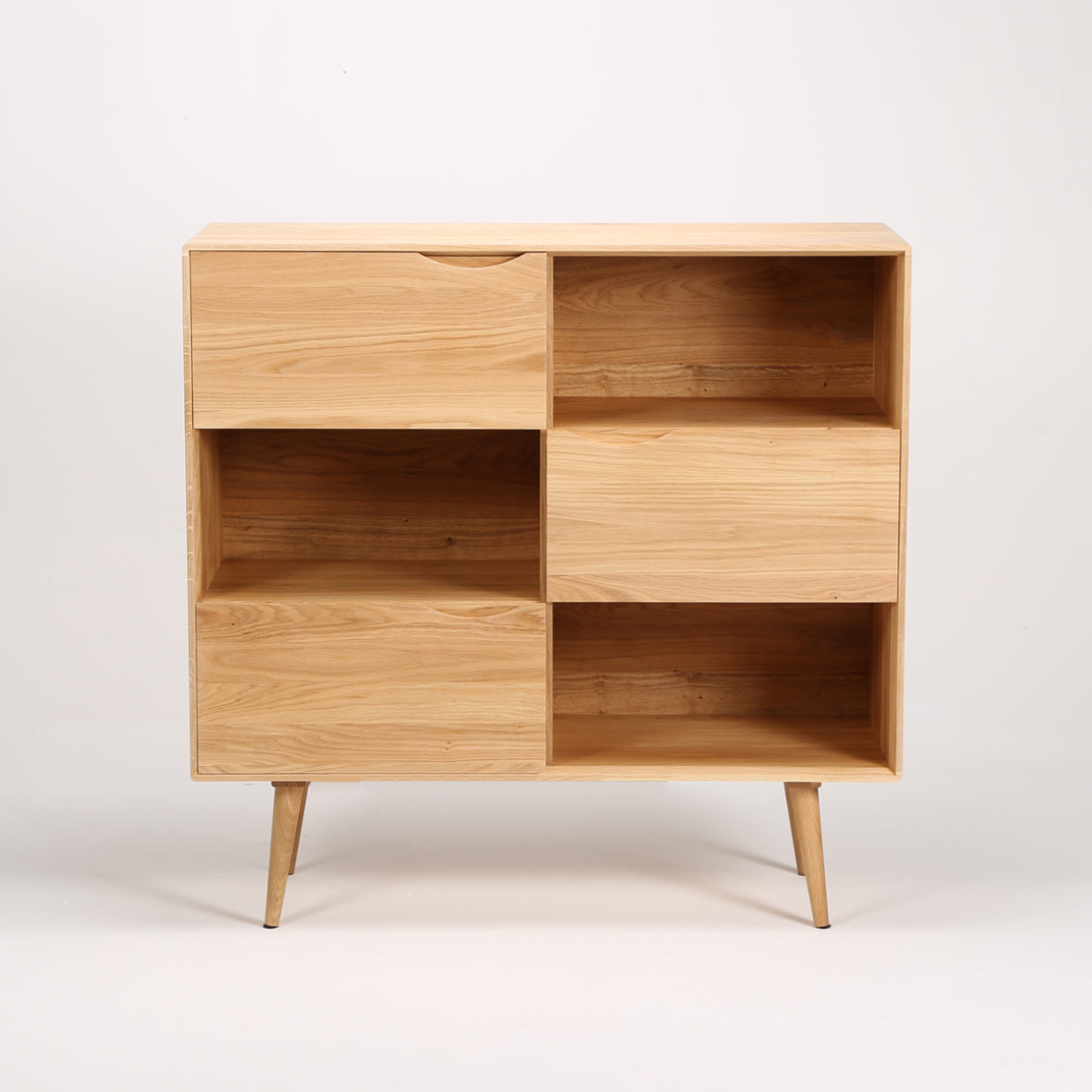 Kommode Primo Alta 107,4x81,1 cm, Material: Massivholz Eiche