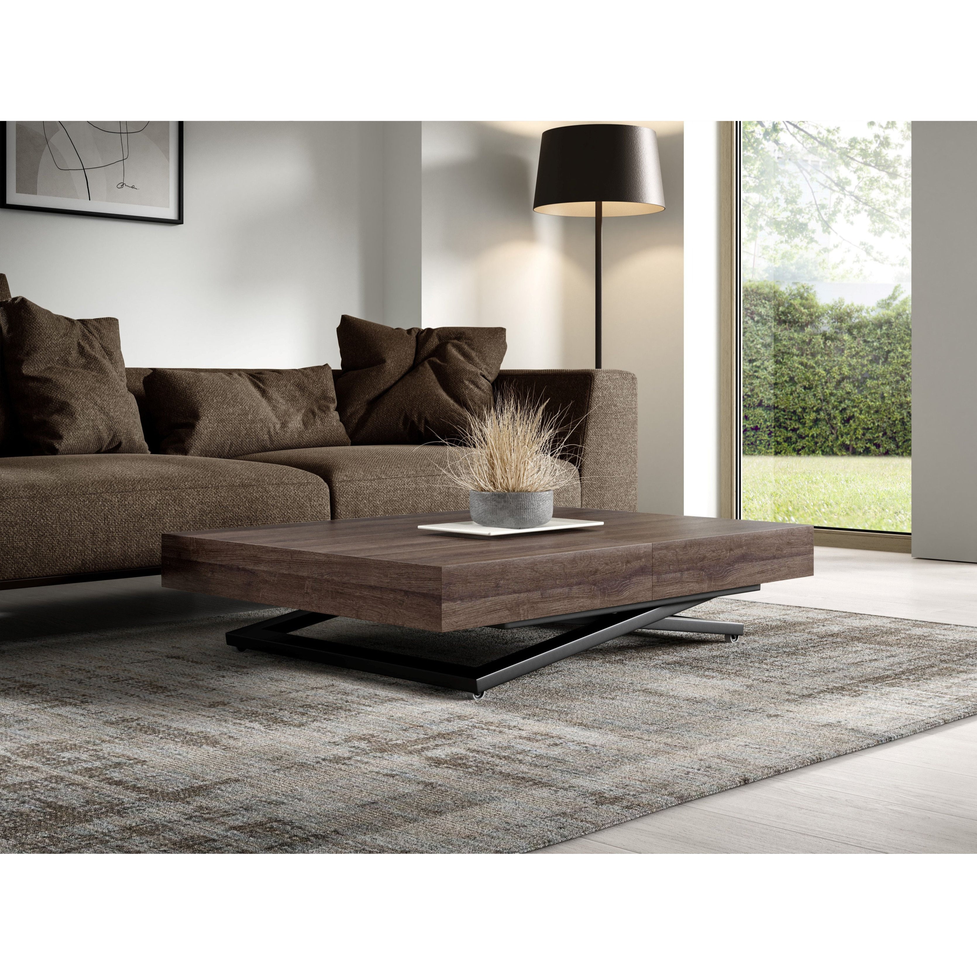 Clubtisch Sanna U 120/200x90cm, Material: Material nach Wahl