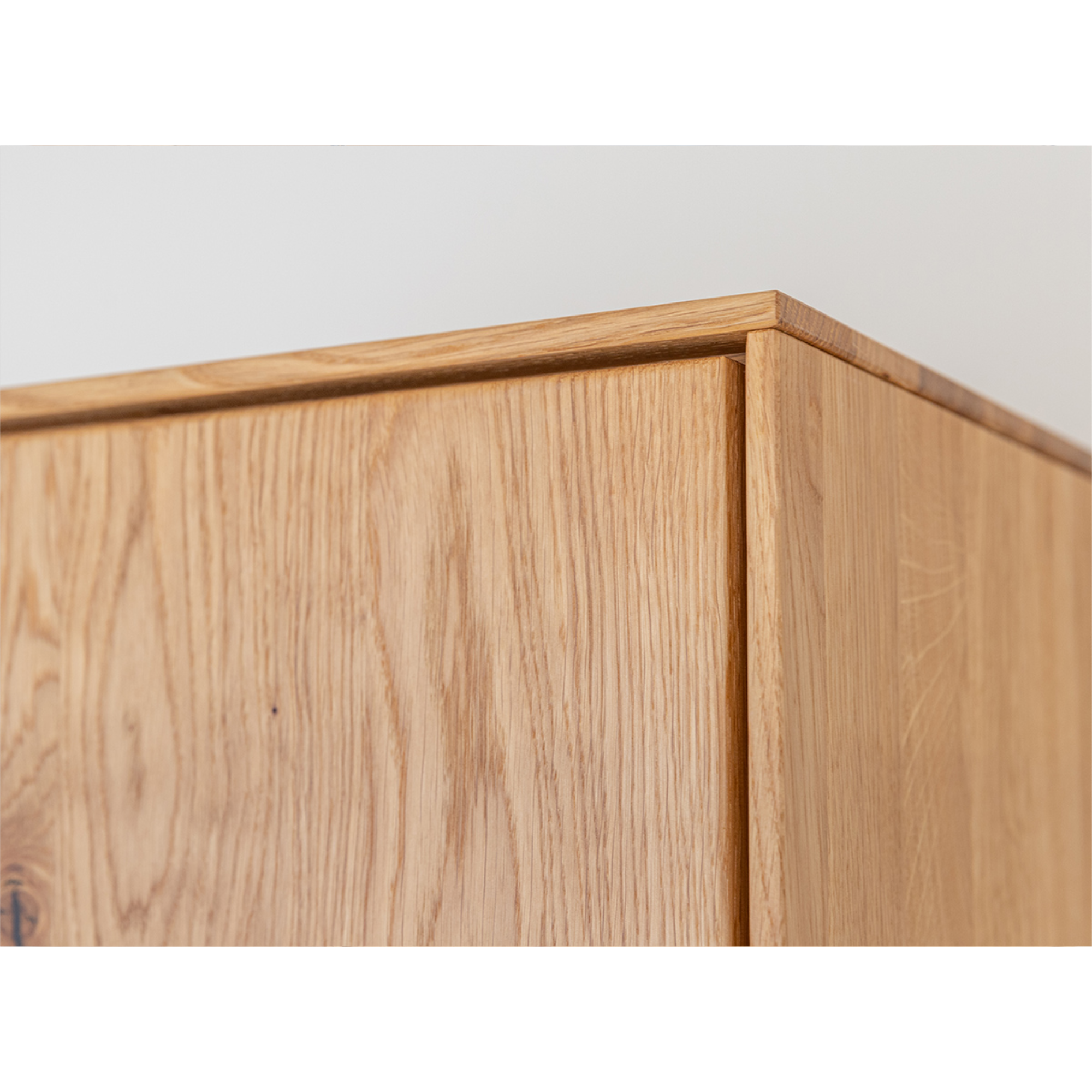 Vitrine Collodi 43x205cm, Material: Massivholz Eiche