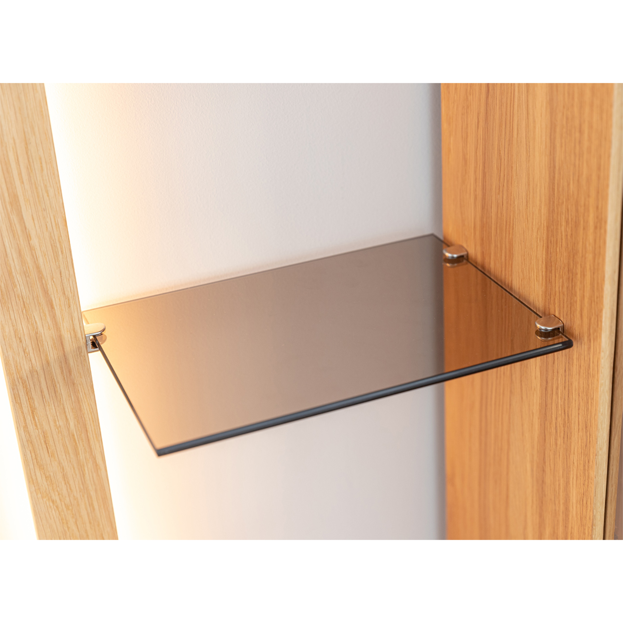 Vitrine Collodi 73x195cm, Material: Massivholz Eiche