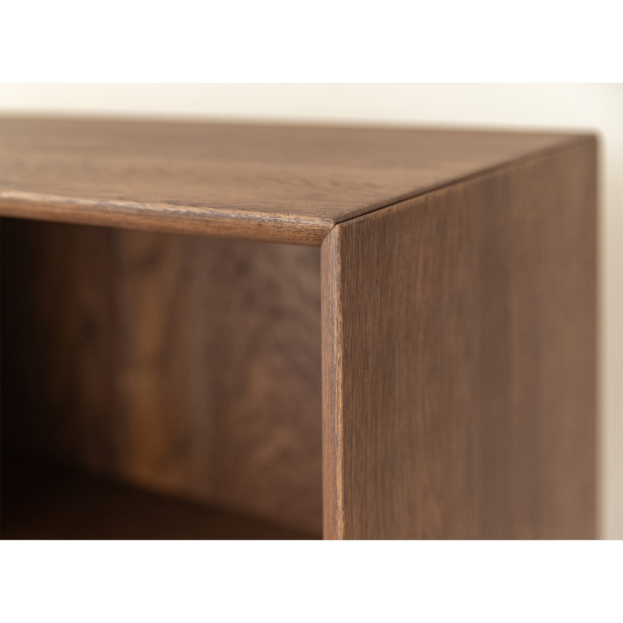 TV Kommode Modern Loft 200x50 cm, Material: Massivholz Eiche