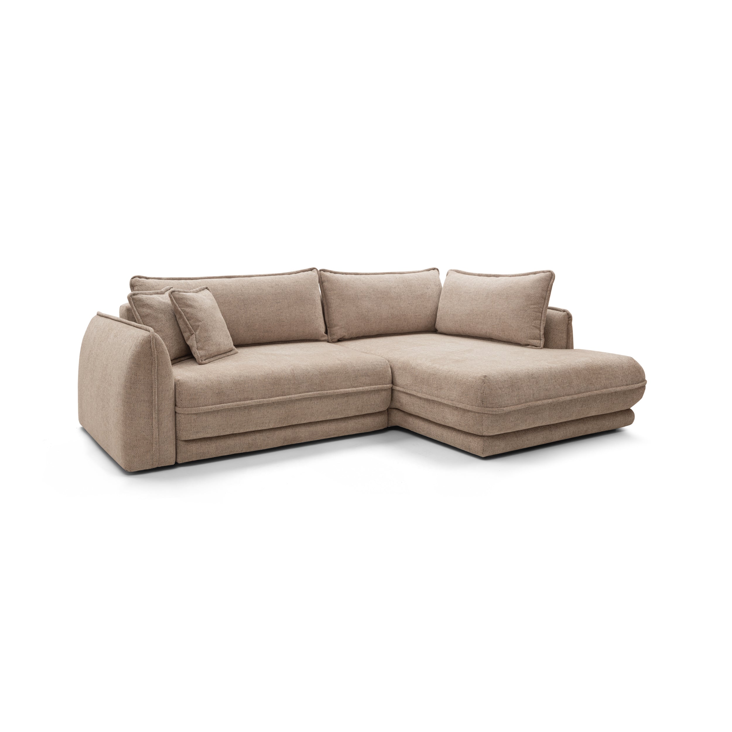 Ecksofa Mojave II 280x190cm, Material: Auswahl möglich