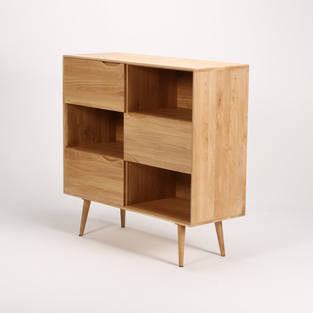 Kommode Primo Alta 107,4x81,1 cm, Material: Massivholz Eiche