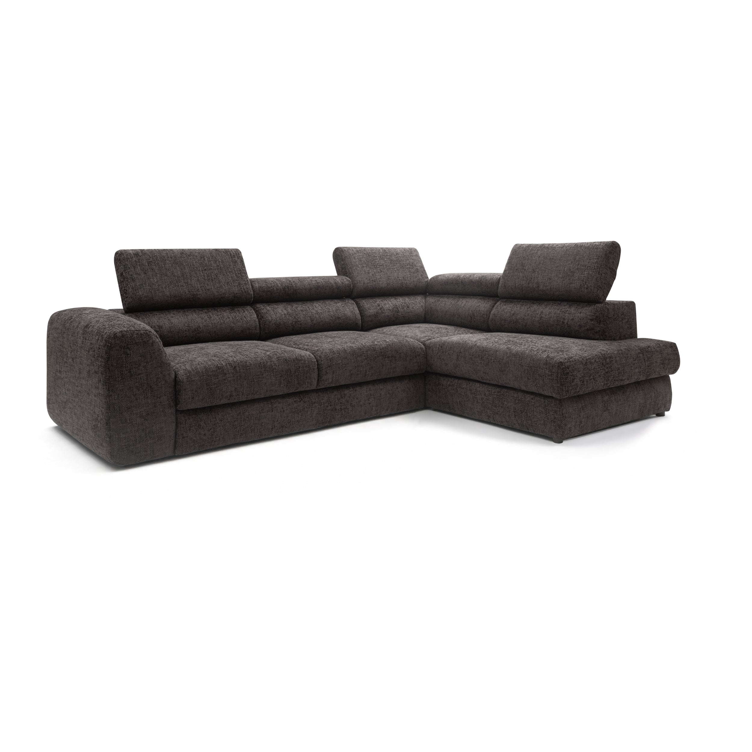 Ecksofa Bluvel II 285x207cm, Material: Auswahl möglich
