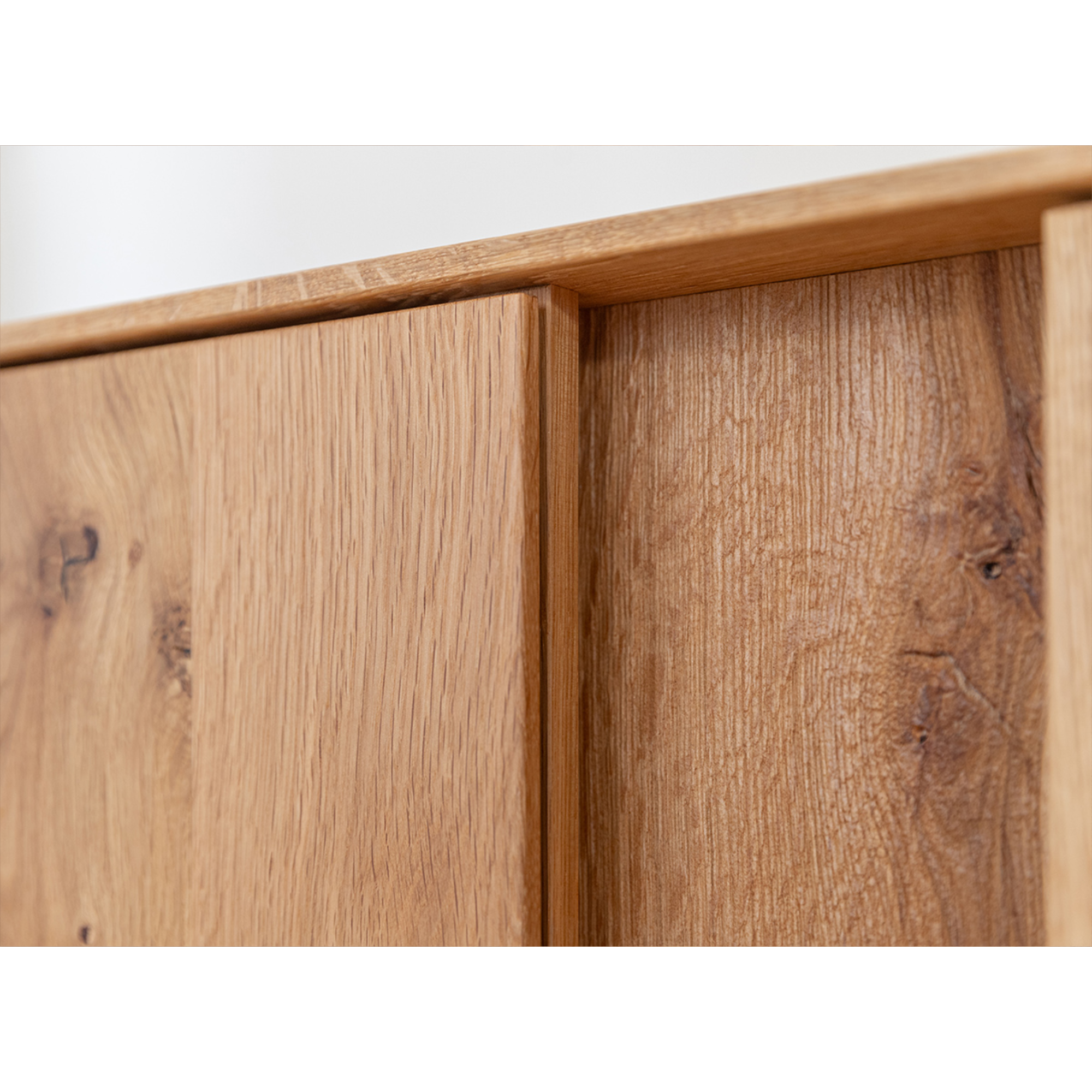 TV Kommode Collodi, Material: Massivholz Eiche