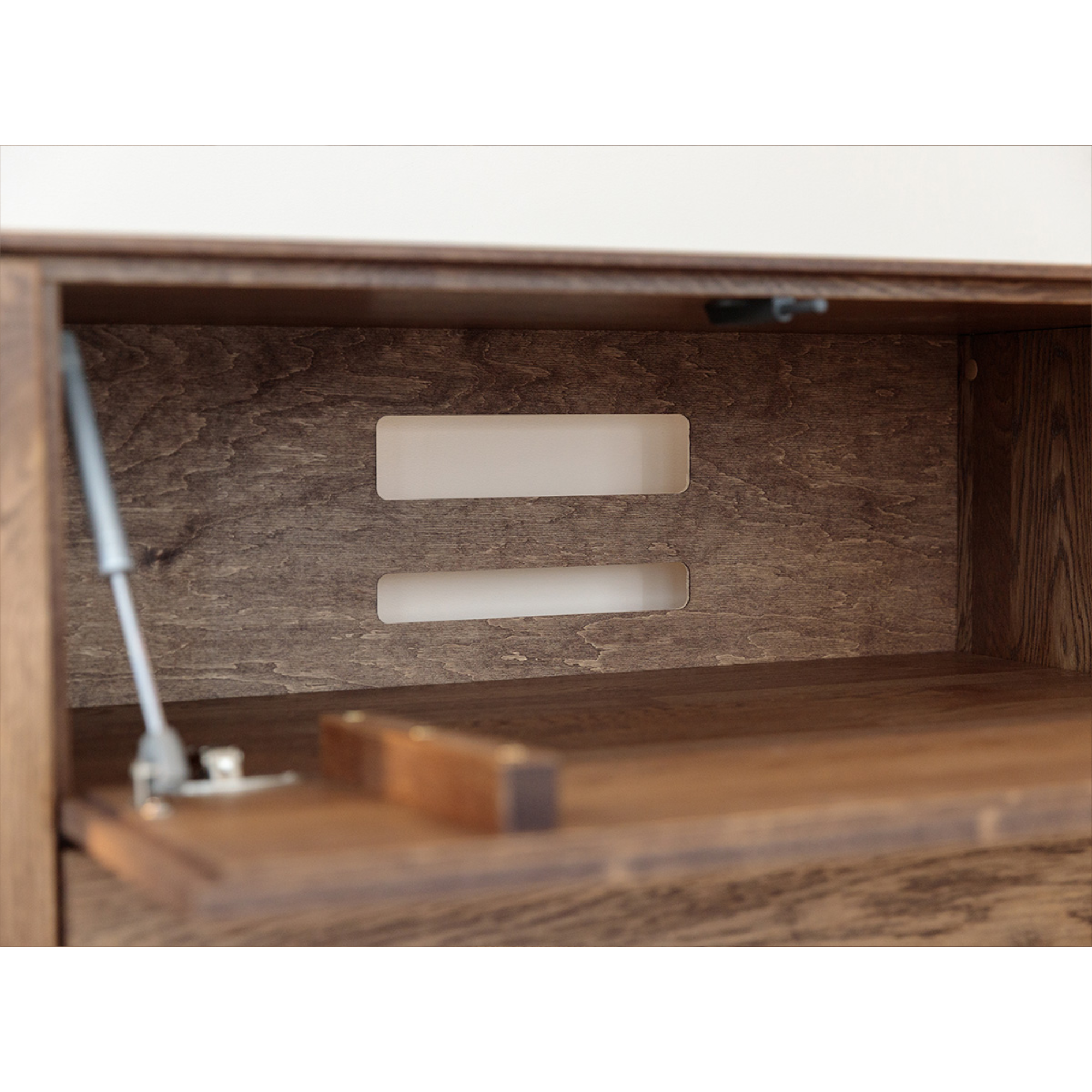 TV Kommode Collodi, Material: Massivholz Eiche
