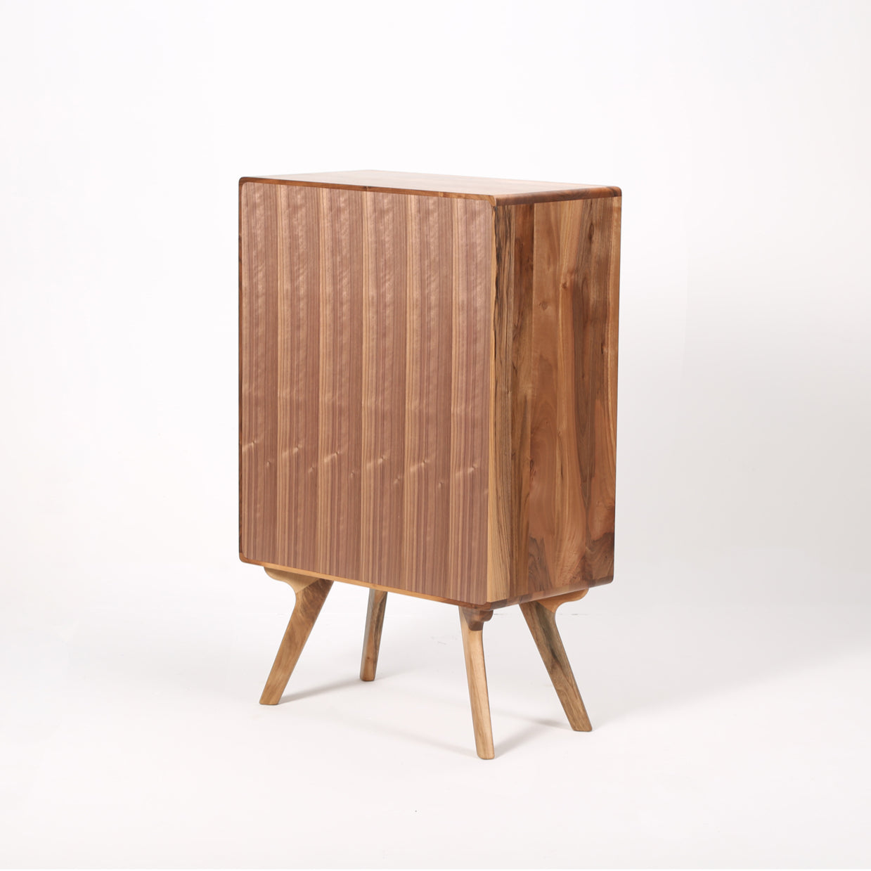 Kommode Amadeo 66x110cm, Material: Massivholz Nussbaum
