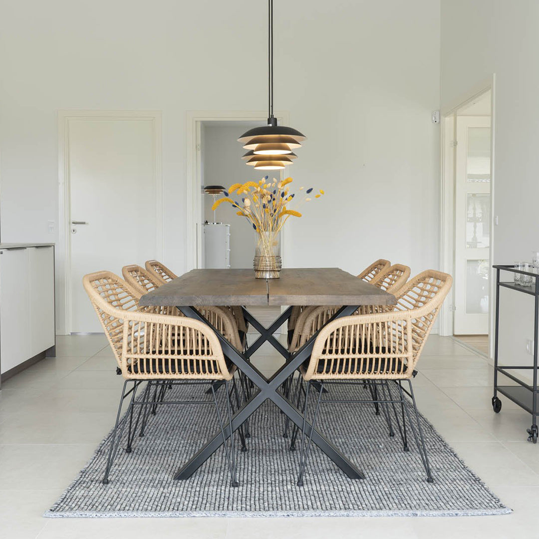 Esszimmerstuhl Trieste, Material: PE-Rattan