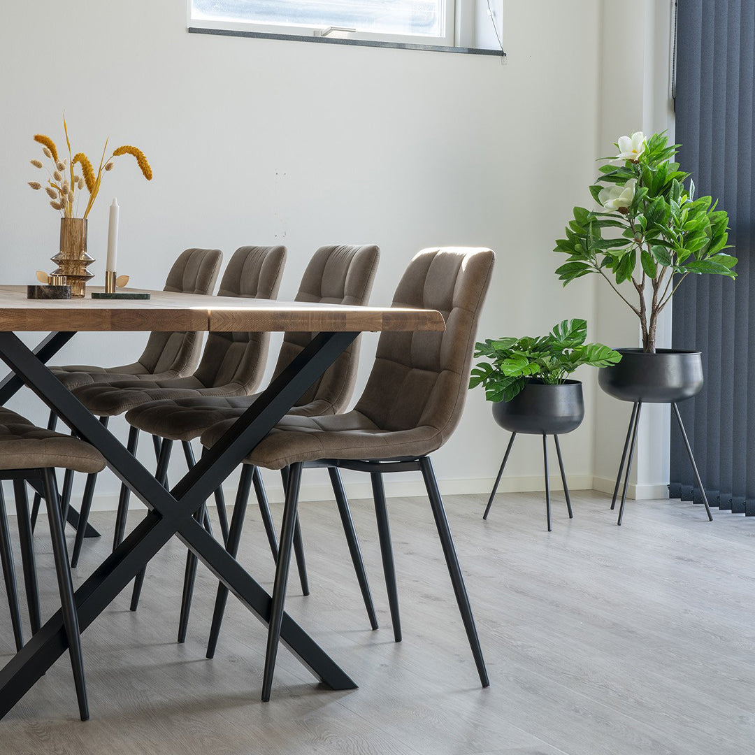 Esszimmerstuhl Middelfart, Material: Mikrofaser