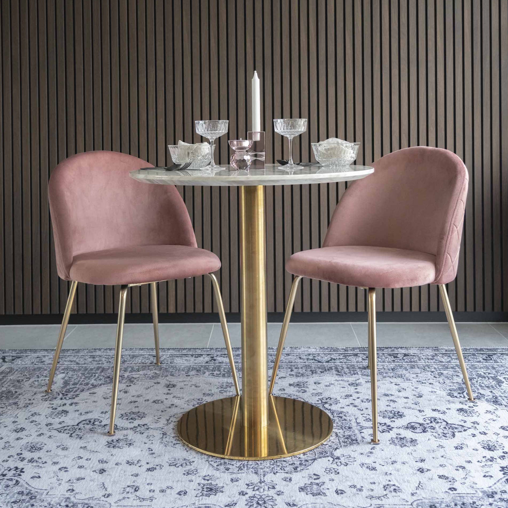 Esszimmerstuhl Geneva, Material: Samt