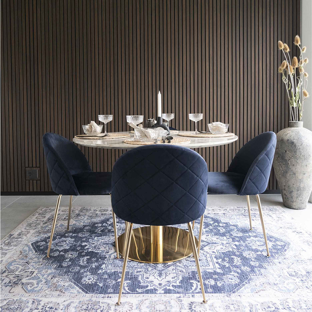 Esszimmerstuhl Geneva, Material: Samt