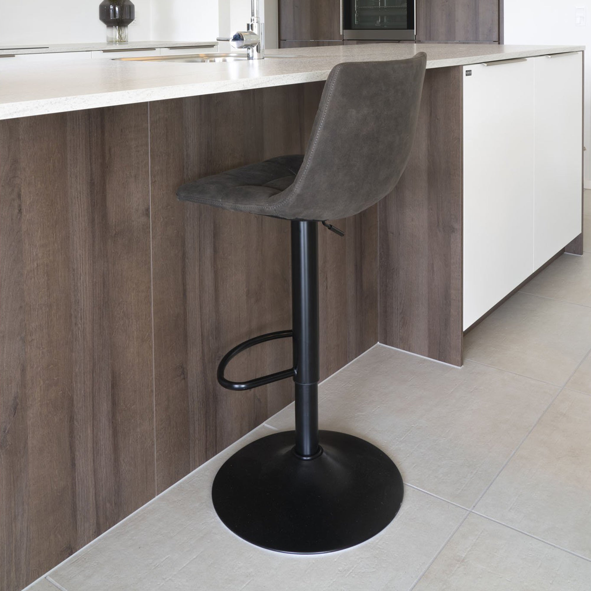 Barstuhl Middelfart, Material: Mikrofaser