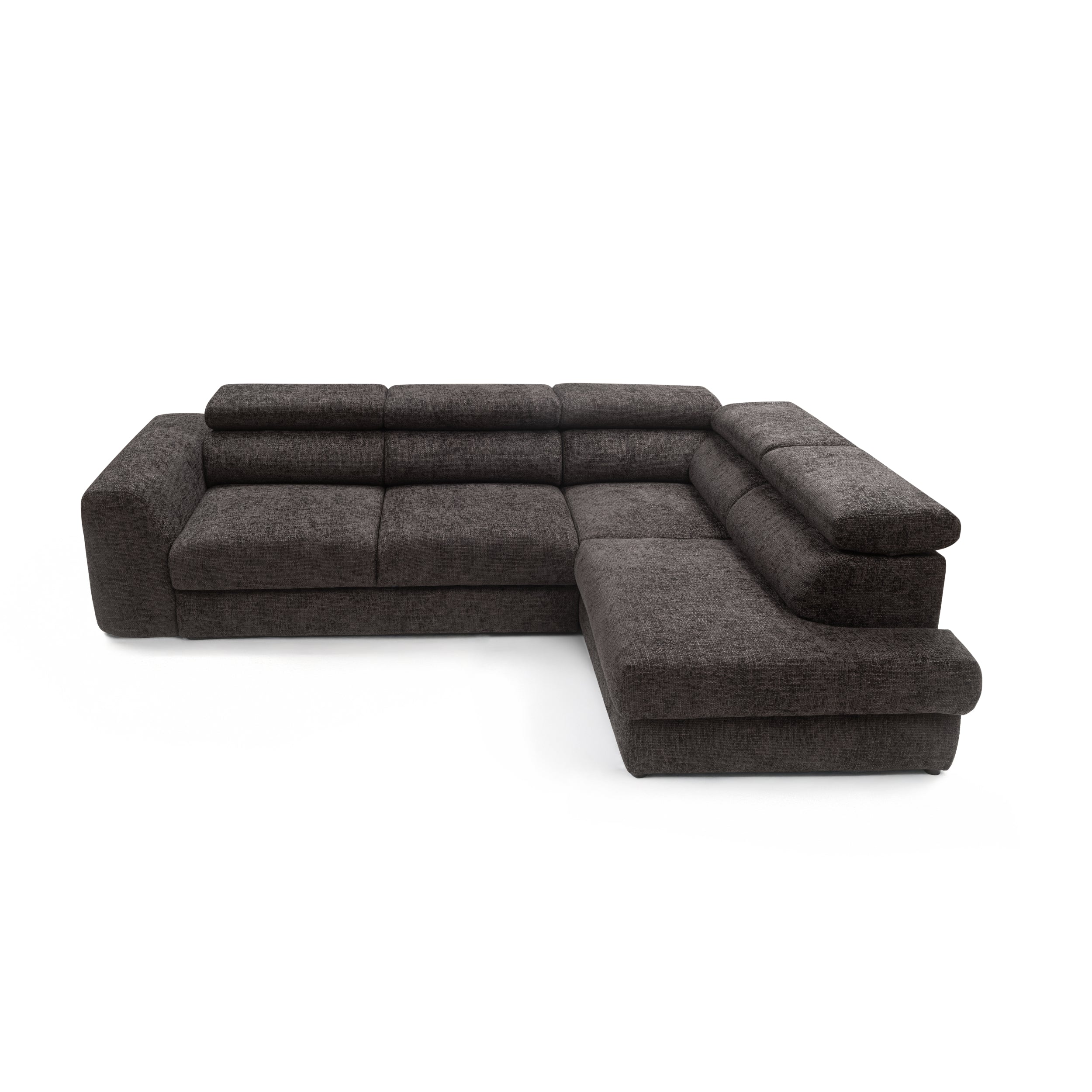 Ecksofa Bluvel II 285x207cm, Material: Auswahl möglich