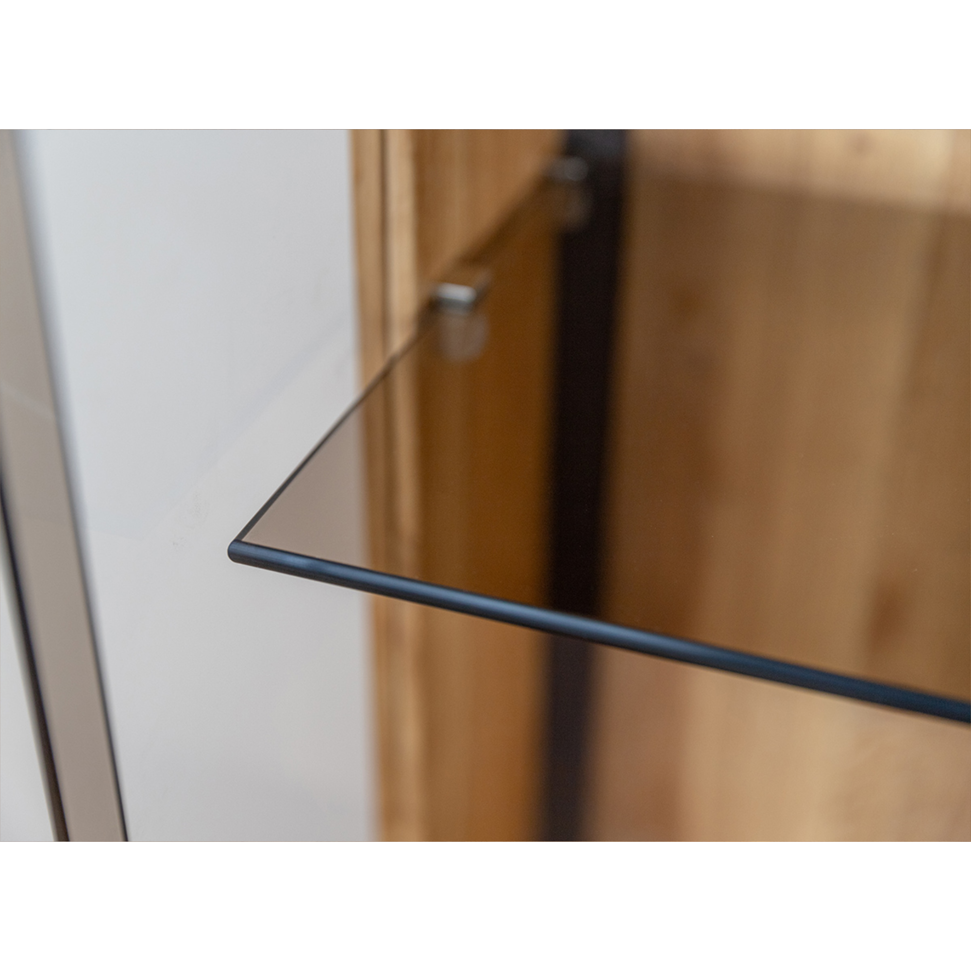 Vitrine Collodi 84,50x205cm, Material: Massivholz Eiche