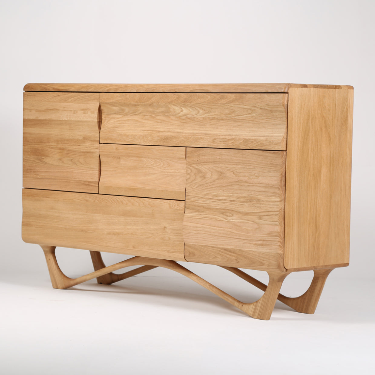 Kommode Antoni Alto 160x96cm, Material: Massivholz Eiche