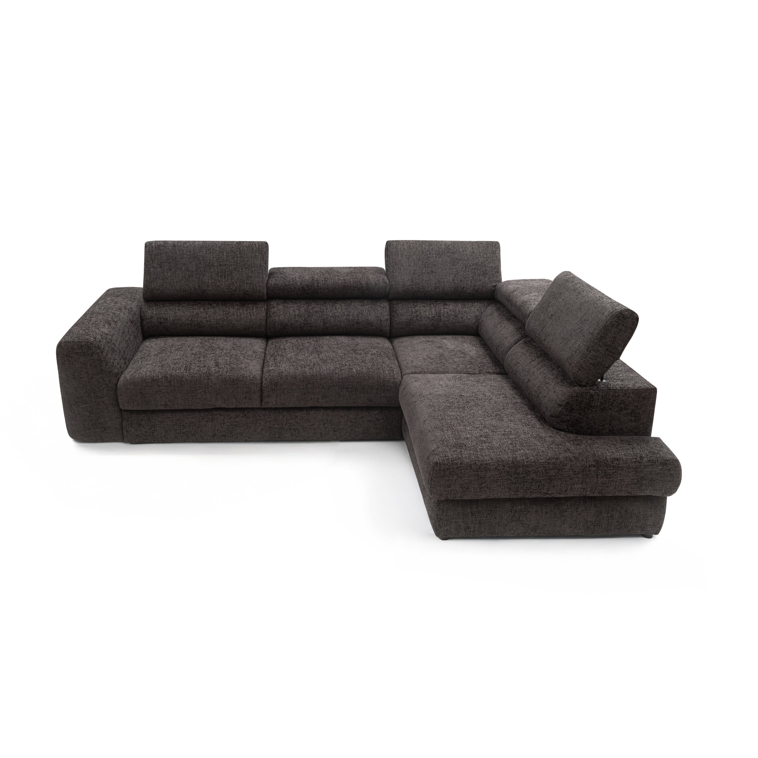 Ecksofa Bluvel II 285x207cm, Material: Auswahl möglich