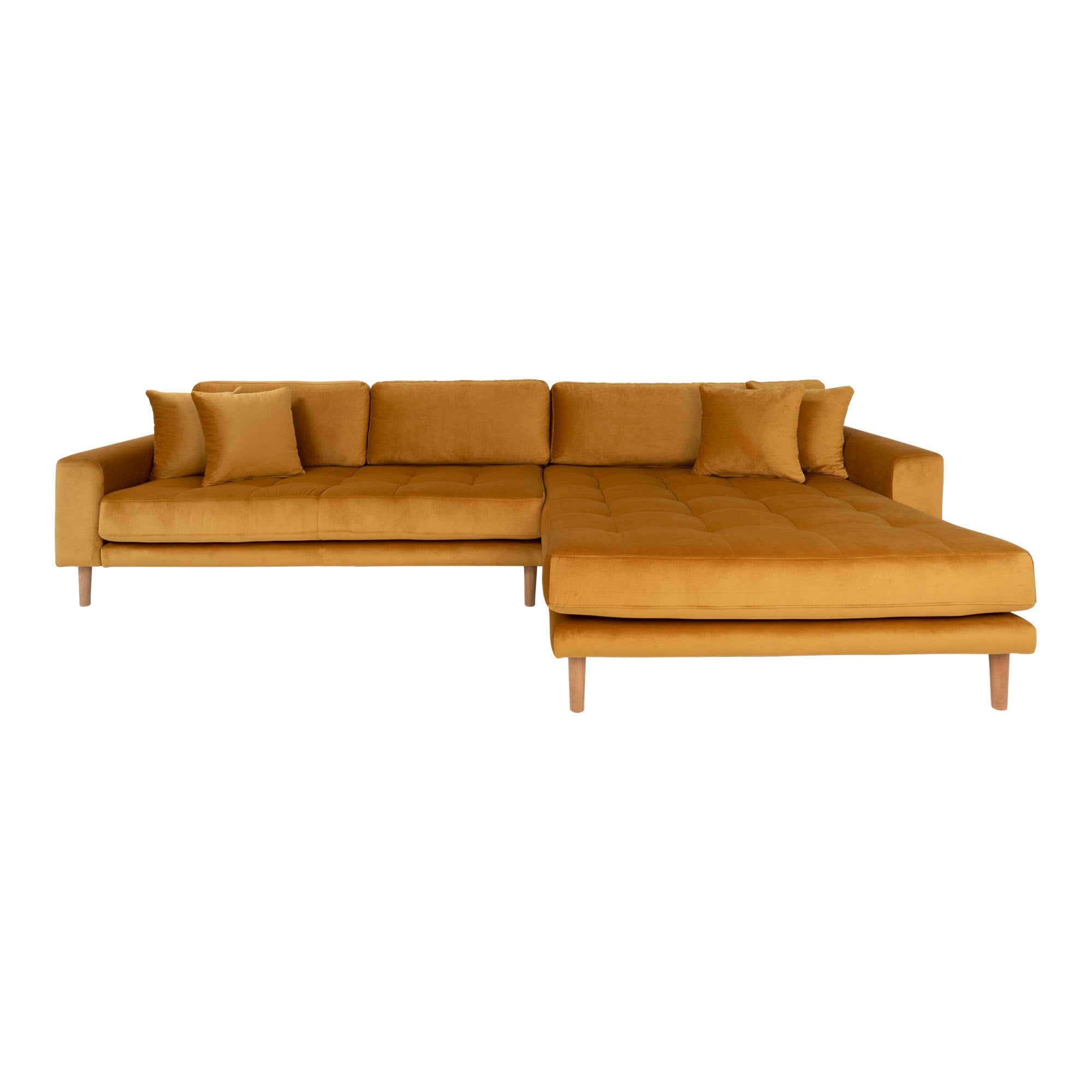 Ecksofa Lido, Material: Samt