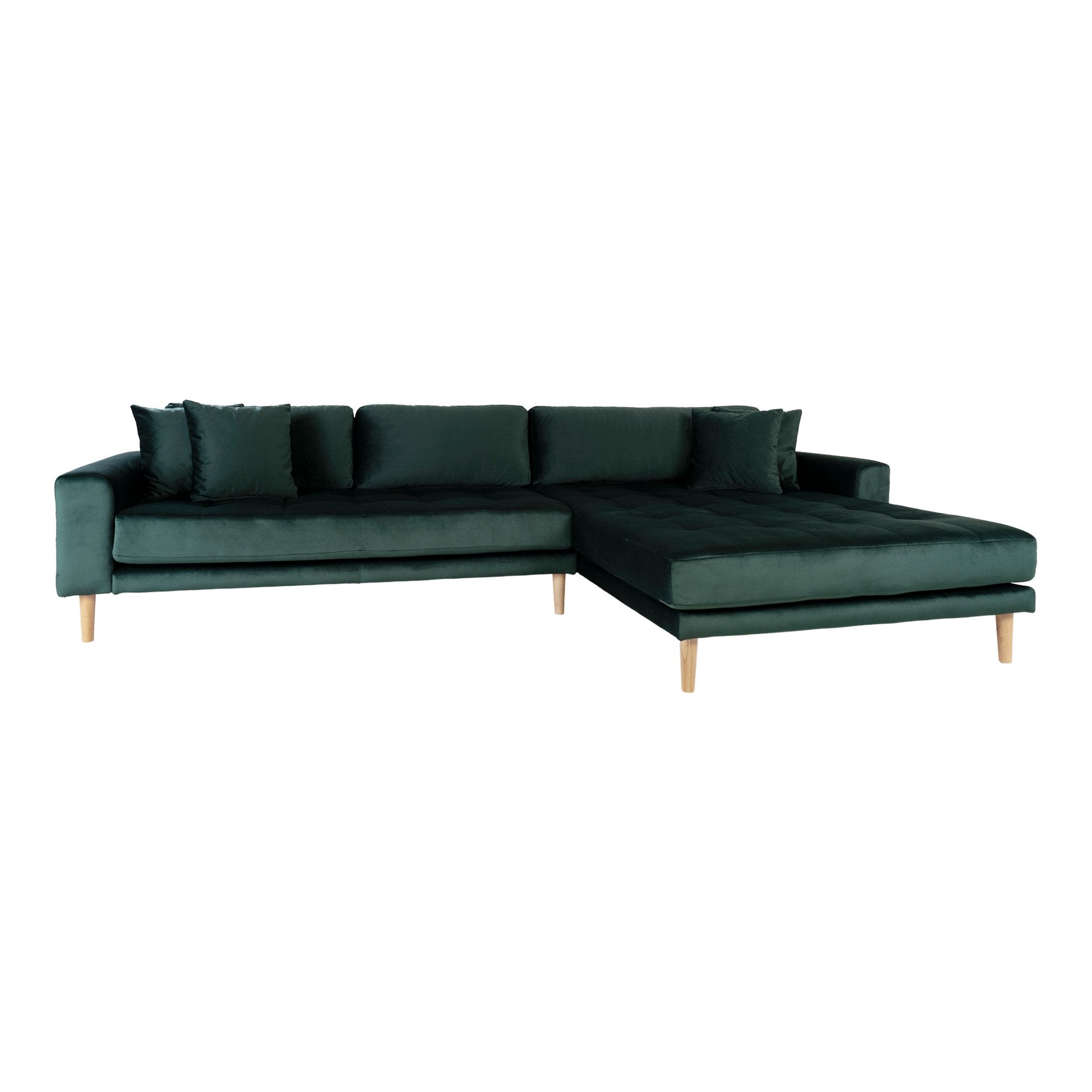 Ecksofa Lido, Material: Samt