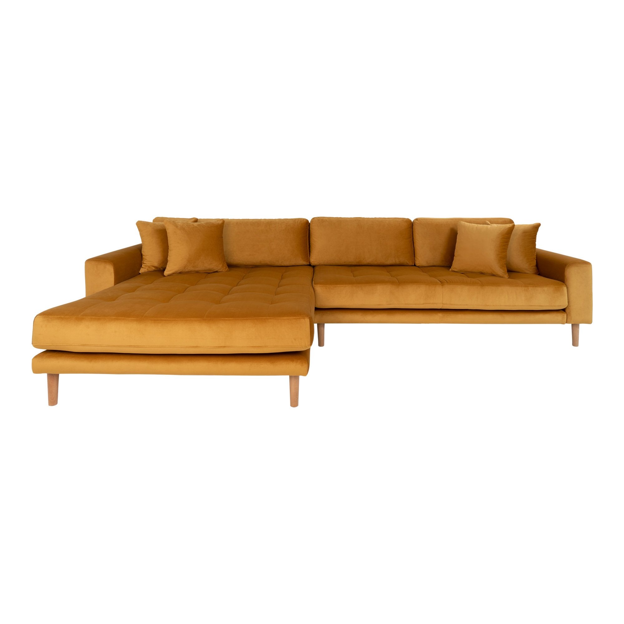 Ecksofa Lido, Material: Samt