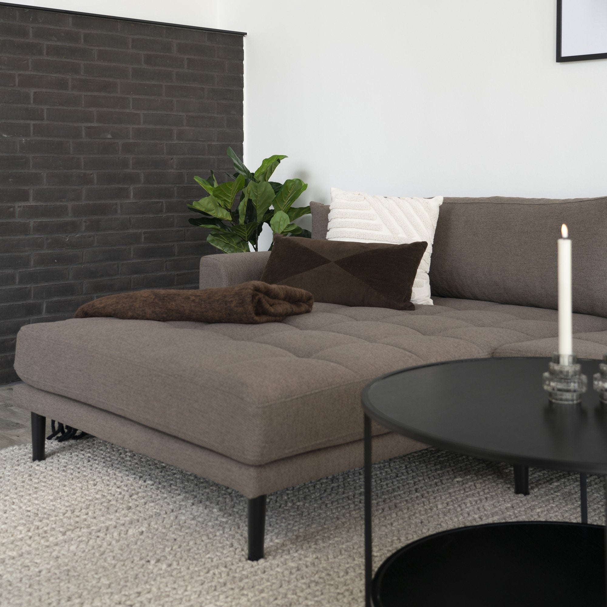 Ecksofa Lido, Material: Polyester