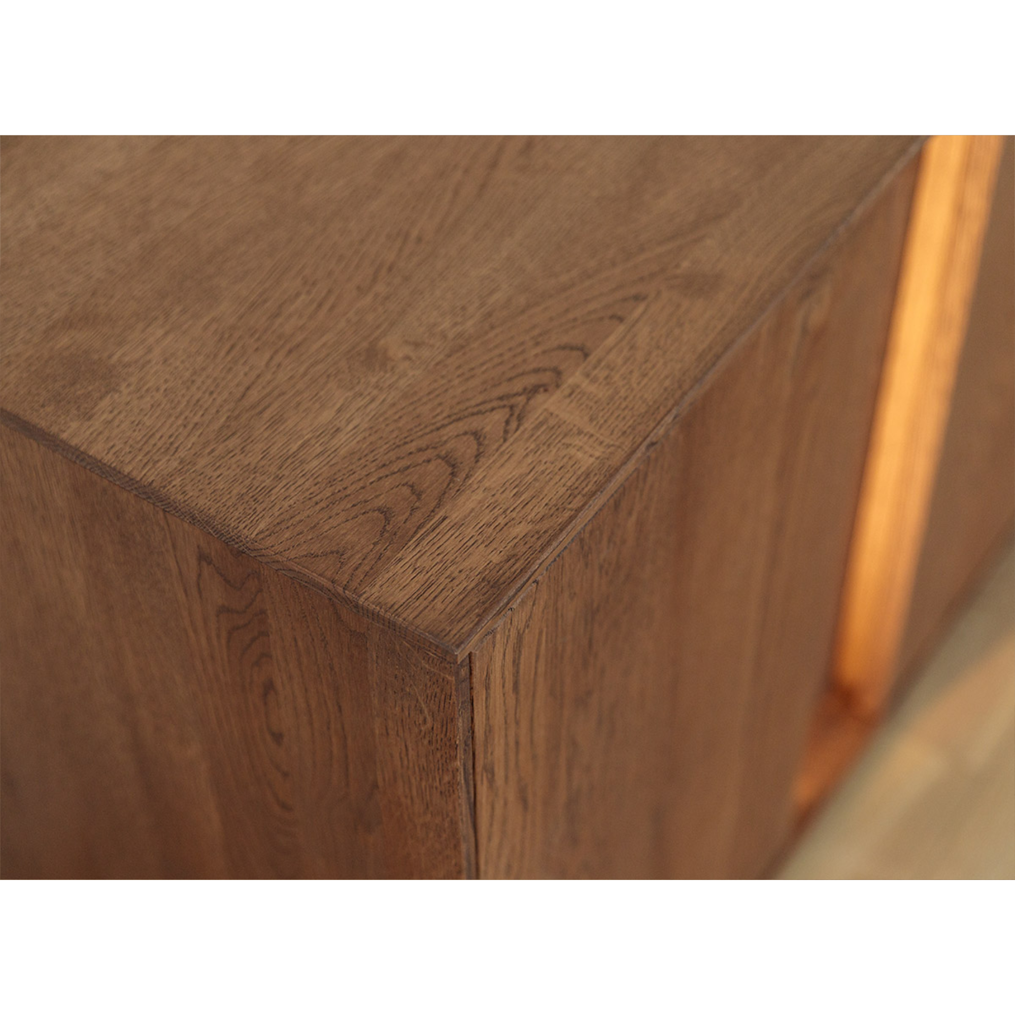 TV Kommode Collodi, Material: Massivholz Eiche