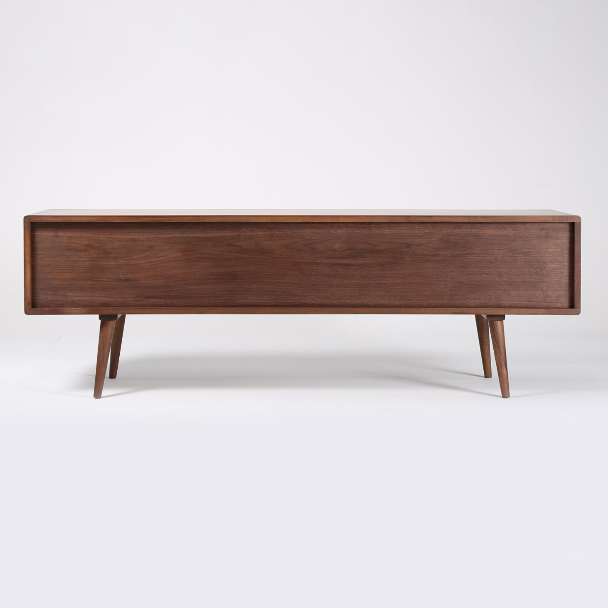TV-Kommode Primo Bassa 160x41,5 cm, Material: Massivholz Nussbaum