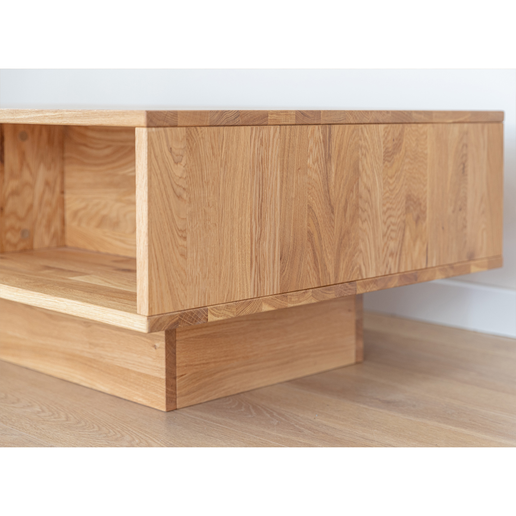 Couchtisch Collodi 110x70cm, Material: Massivholz Eiche