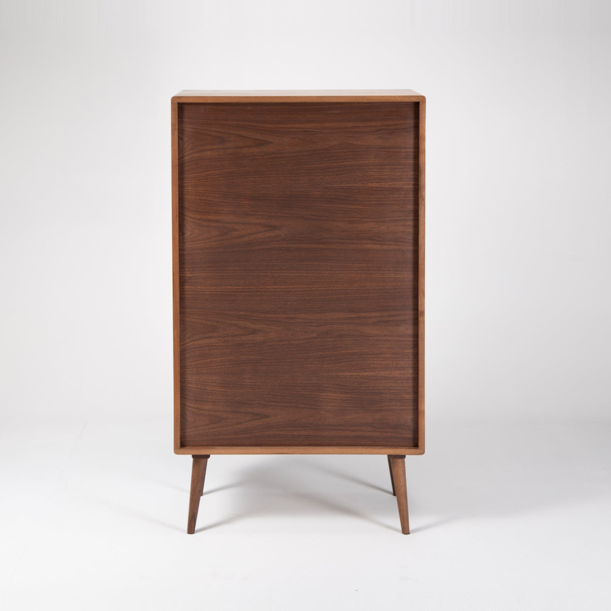 Kommode Mua 74,3x131,8 cm, Material: Massivholz Walnuss