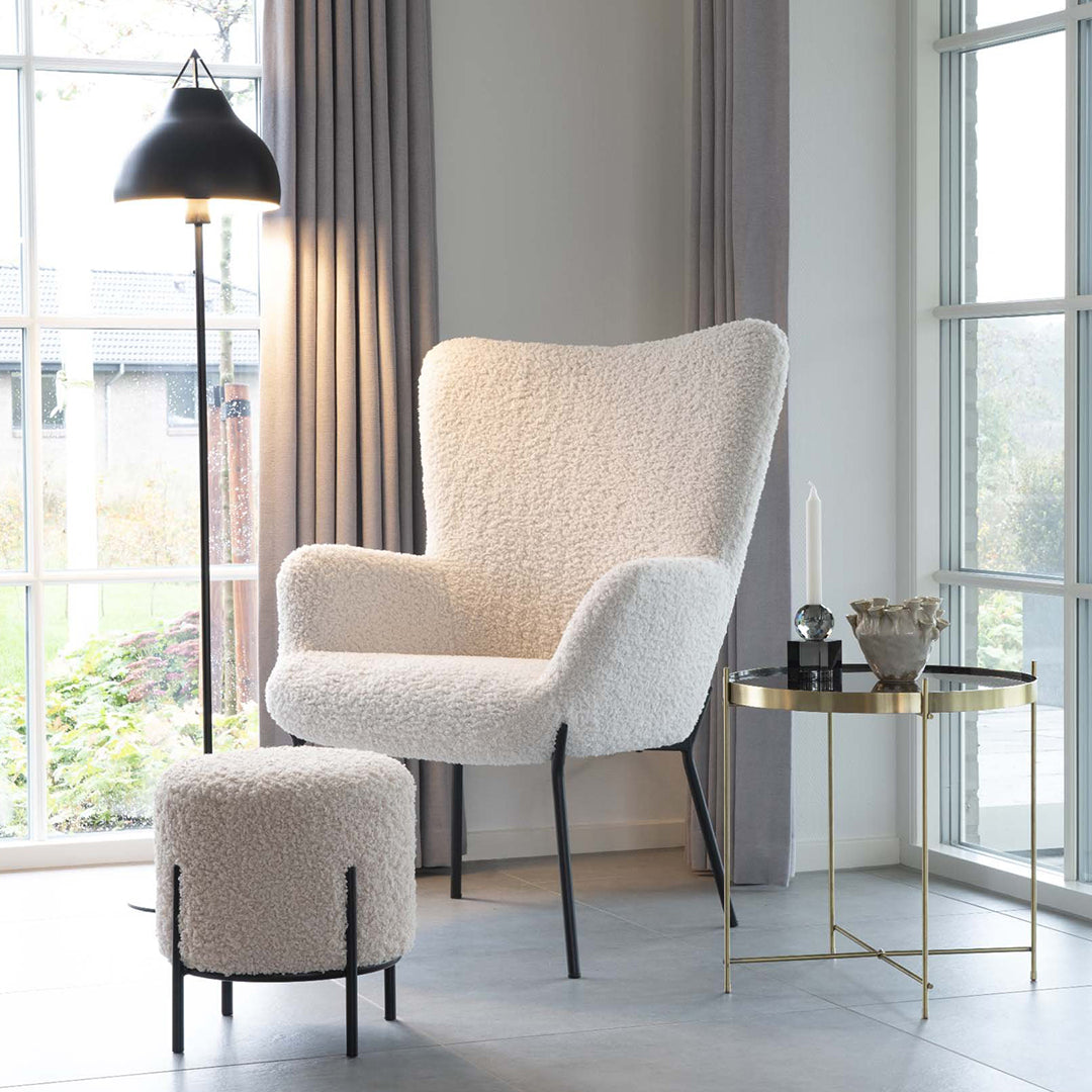 Alford Hocker, Material: Lammfellimitat