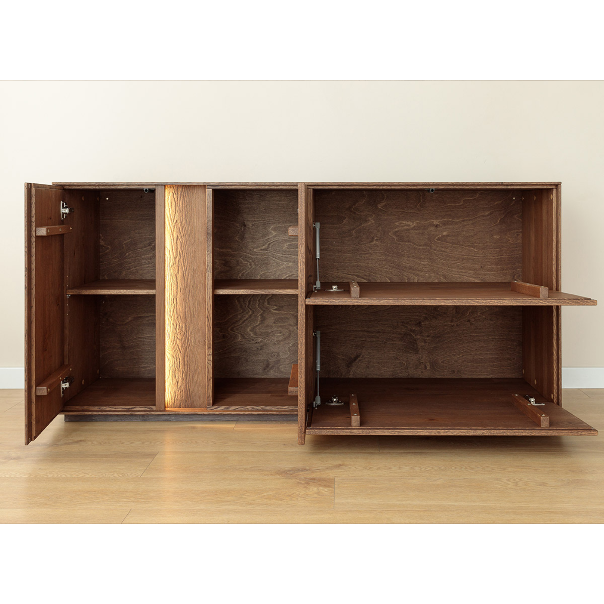 Kommode Collodi, Material: Massivholz Eiche