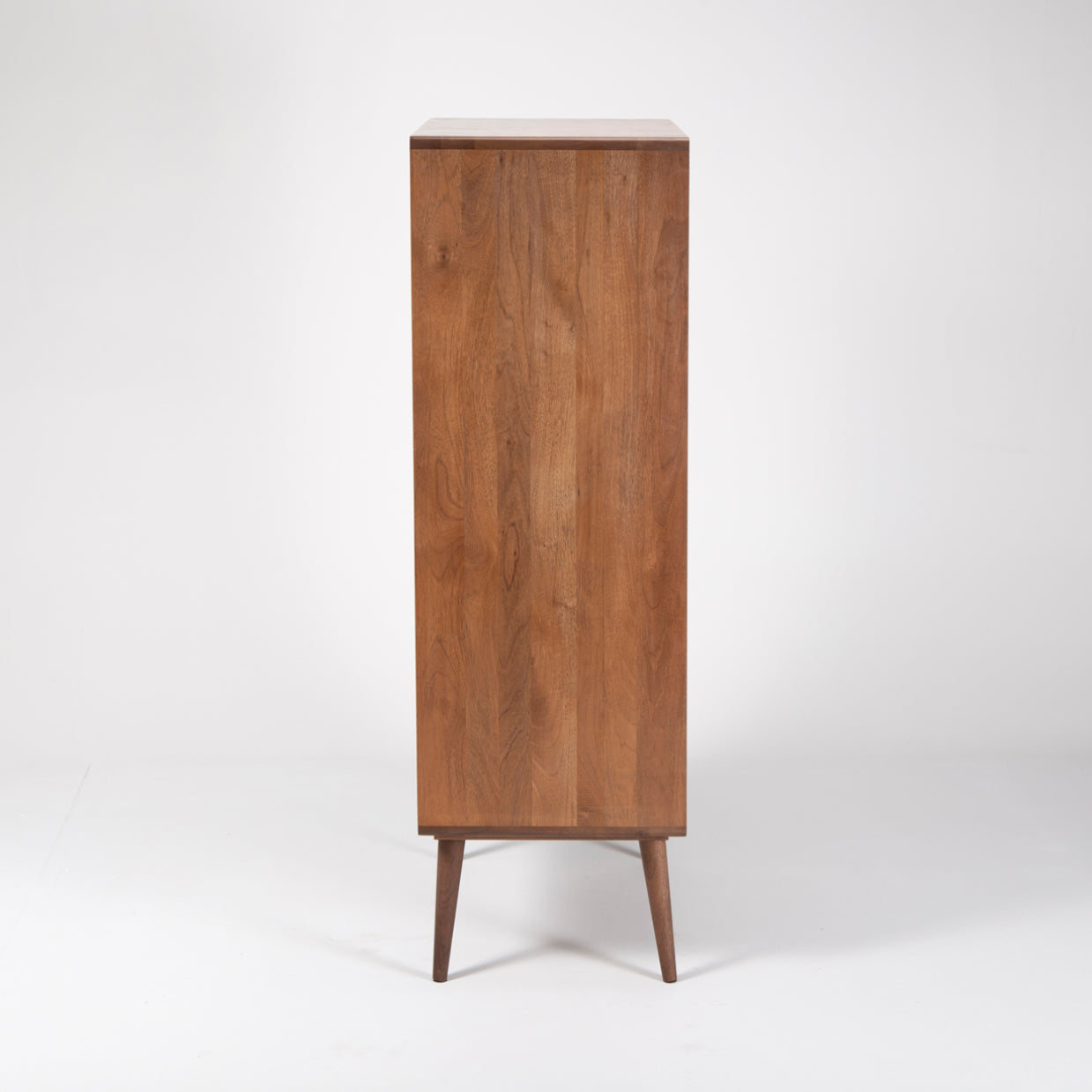 Kommode Mua 74,3x131,8 cm, Material: Massivholz Walnuss