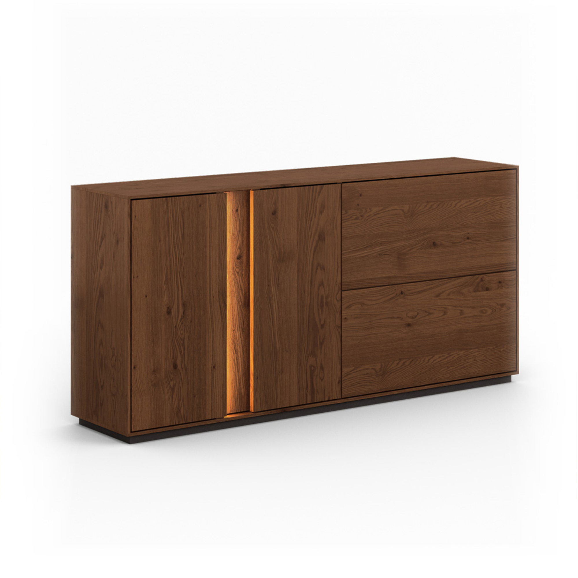 Kommode Collodi, Material: Massivholz Eiche