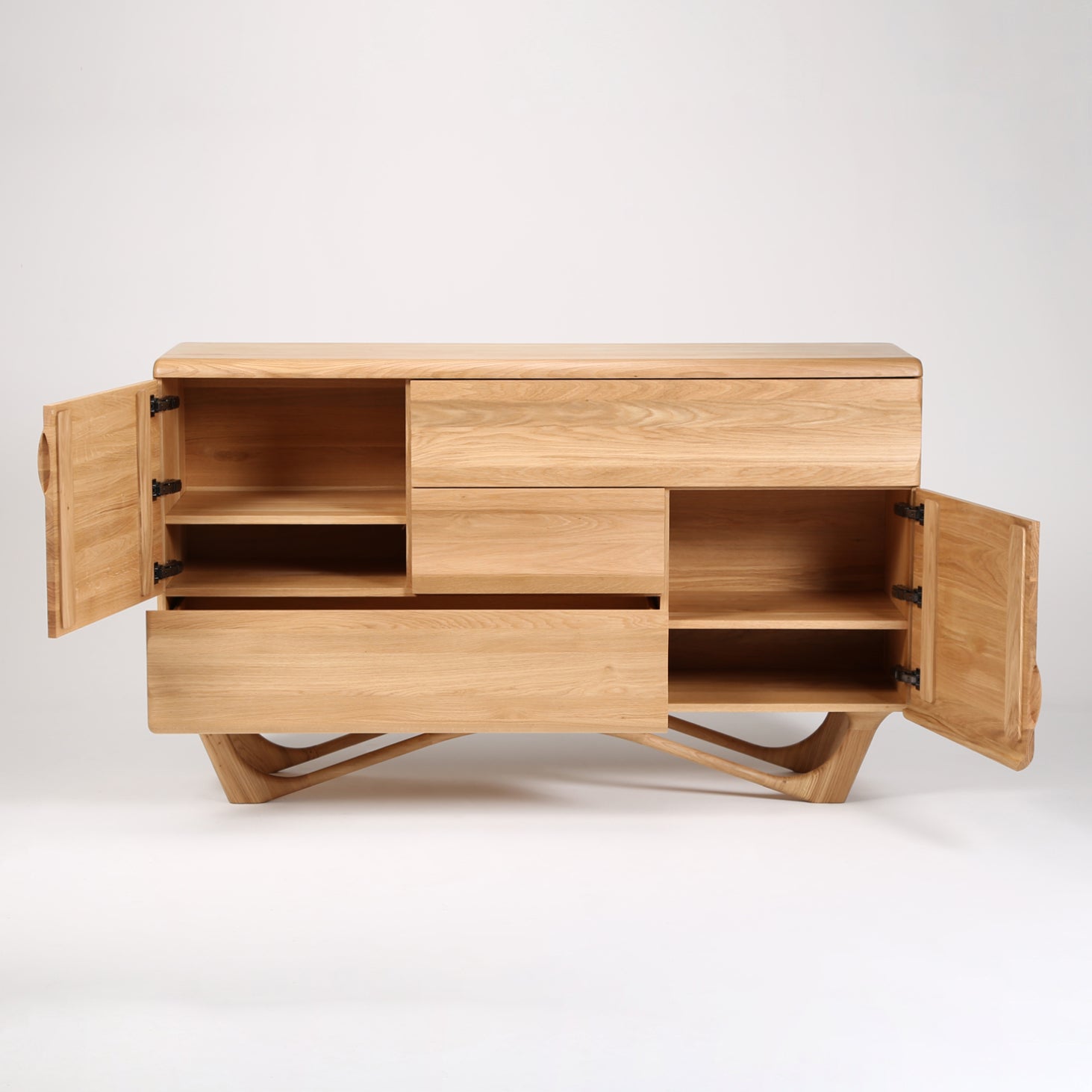 Kommode Antoni Alto 160x96cm, Material: Massivholz Eiche