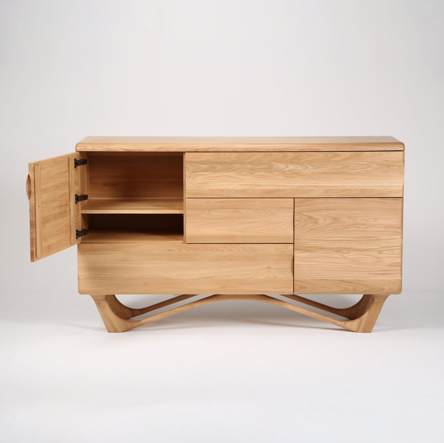 Kommode Antoni Alto 160x96cm, Material: Massivholz Eiche