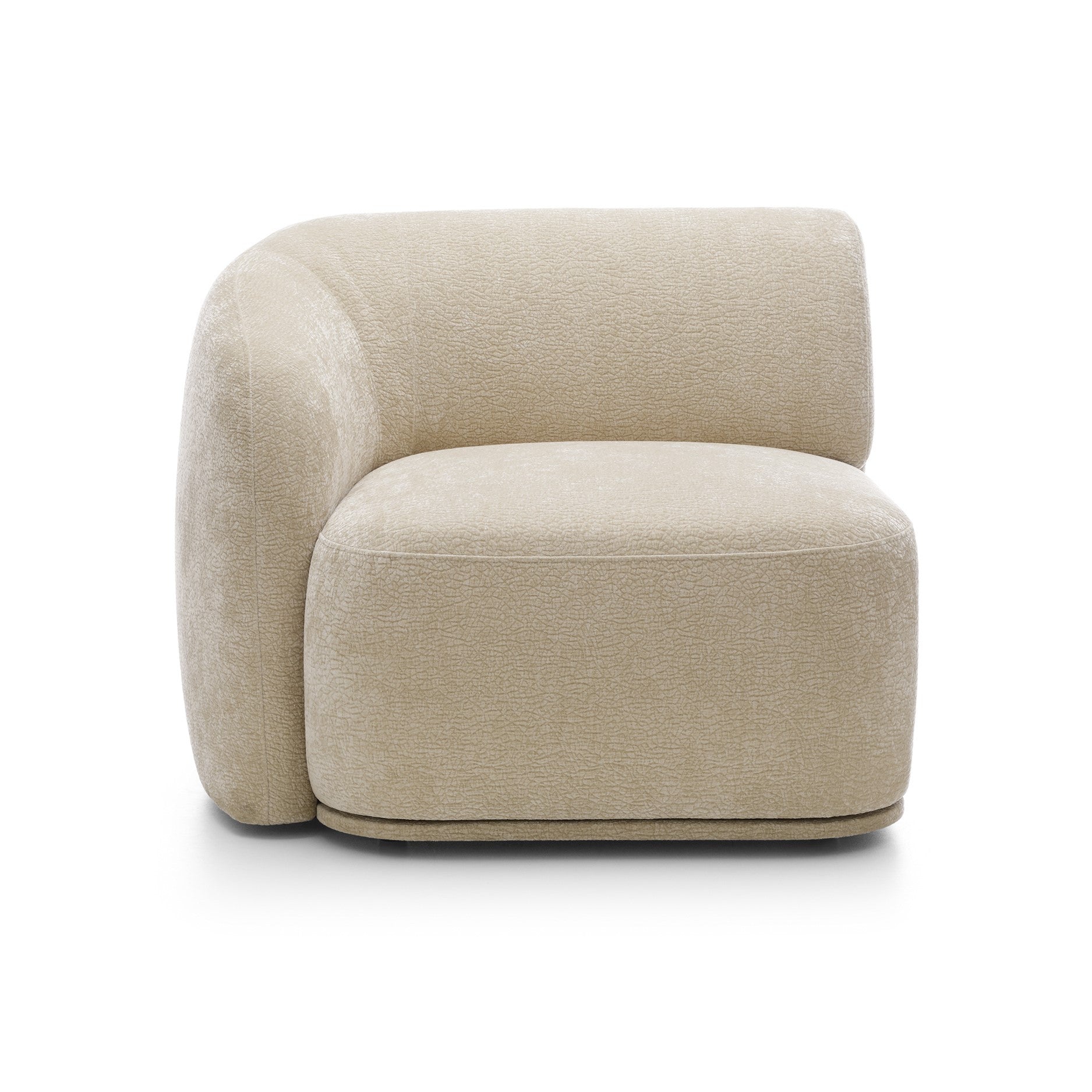 Modulares Sofa Nobo 308x147 cm, Material: Auswahlmöglichkeit