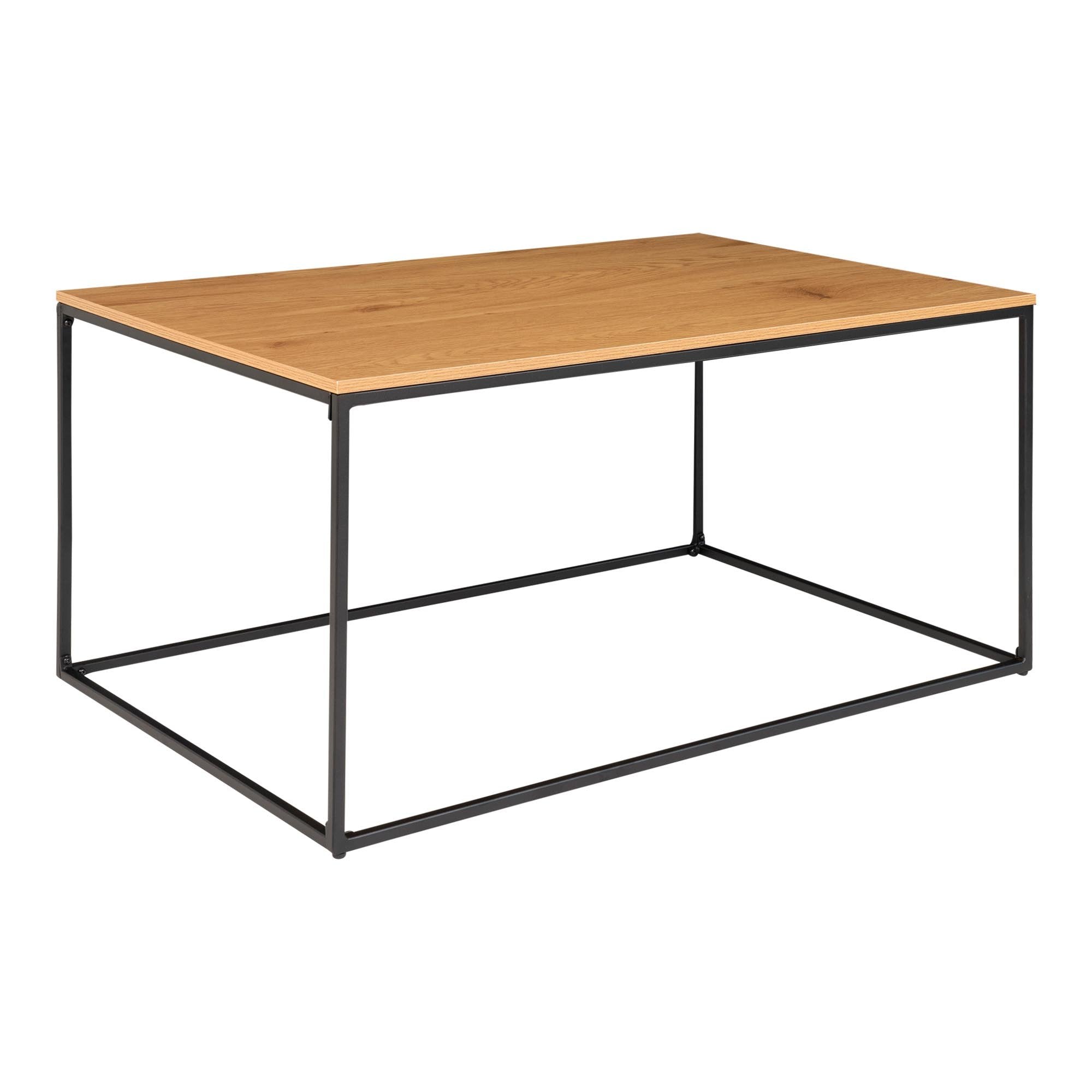 Vita Couchtisch, Material: Spanplatte/Stahl
