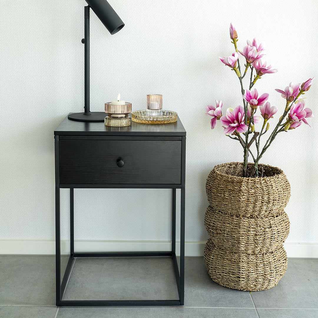 Beistelltisch Vita, Material: MDF/Stahl