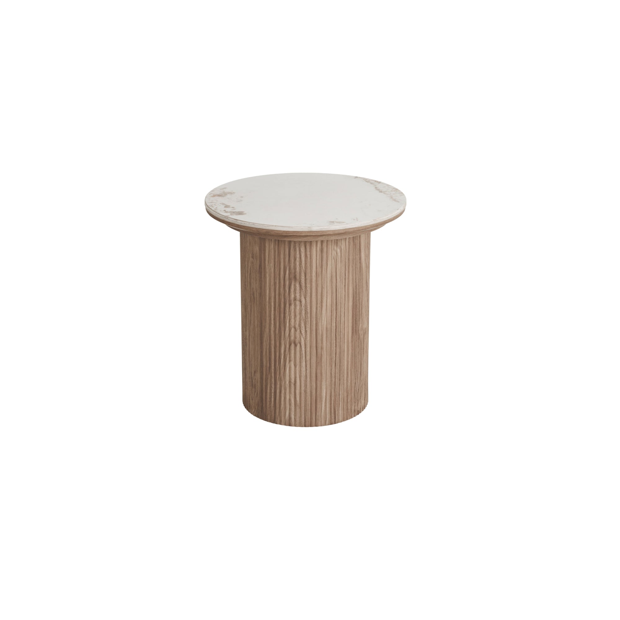 Rose Beistelltisch, Material: Teak