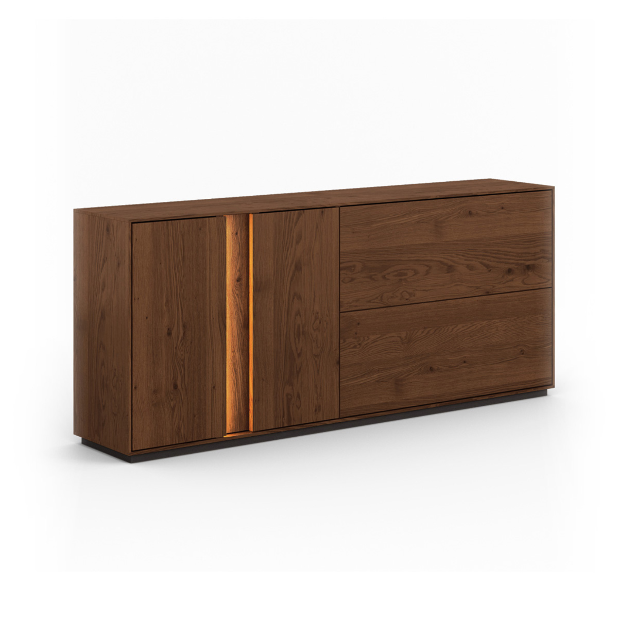 Kommode Collodi, Material: Massivholz Eiche