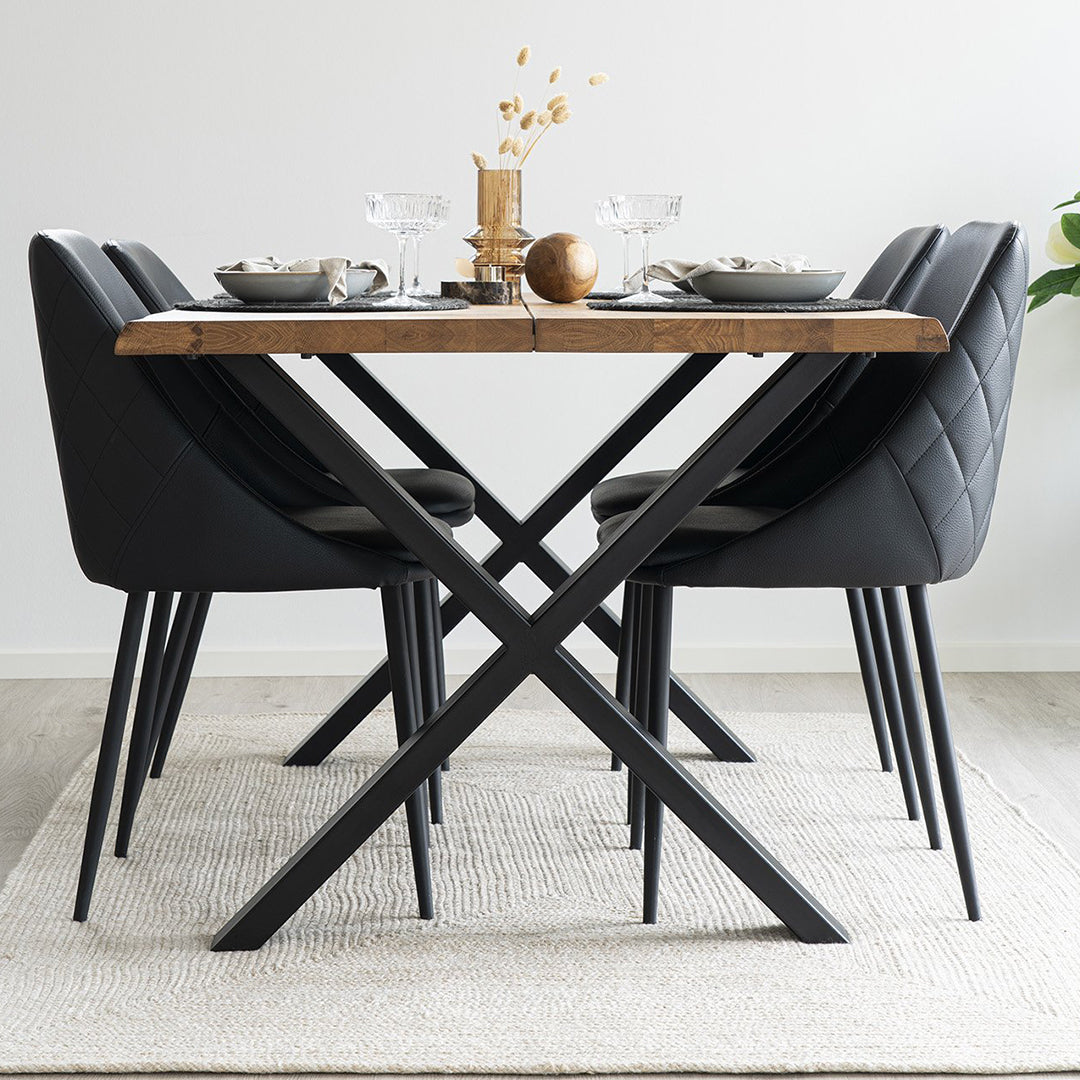 Fester Tisch Toulon 95x140x75cm, Material: Eiche