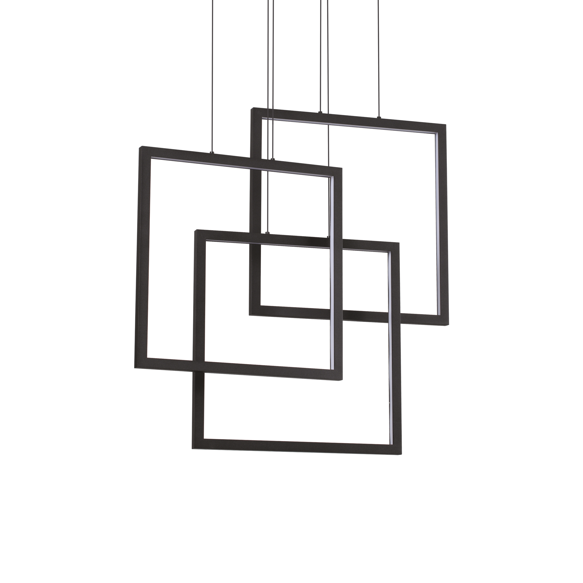 Hängeleuchte FRAME SP QUADRATO NERO