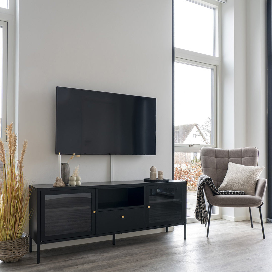 TV Kommode Dalby, Material: Stahl