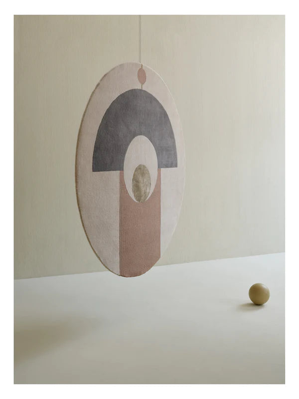 Teppich Eternal Orb, Material: 95 % neuseeländische Wolle, 5 % Seide