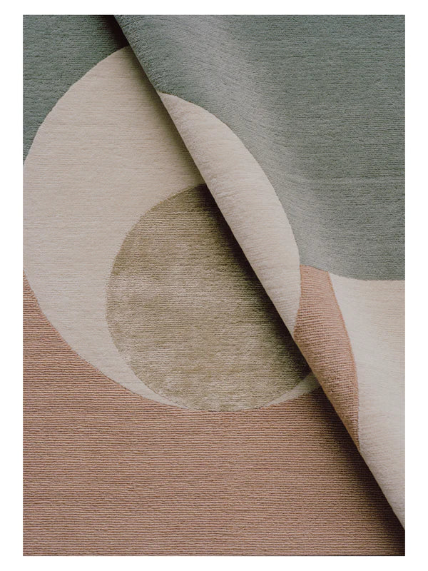 Teppich Eternal Orb, Material: 95 % neuseeländische Wolle, 5 % Seide