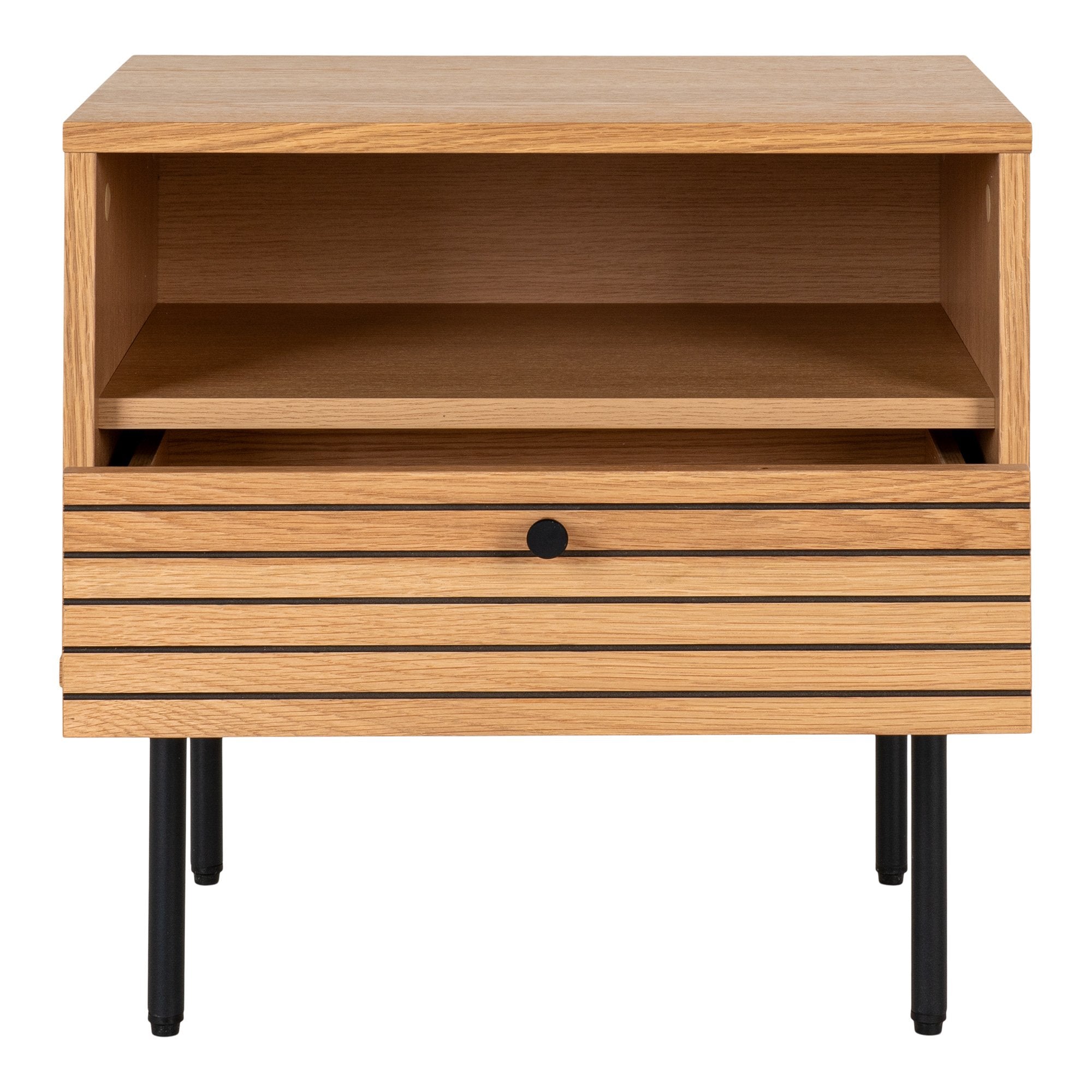 Kyoto Beistelltisch, Material: Eichenfurnier