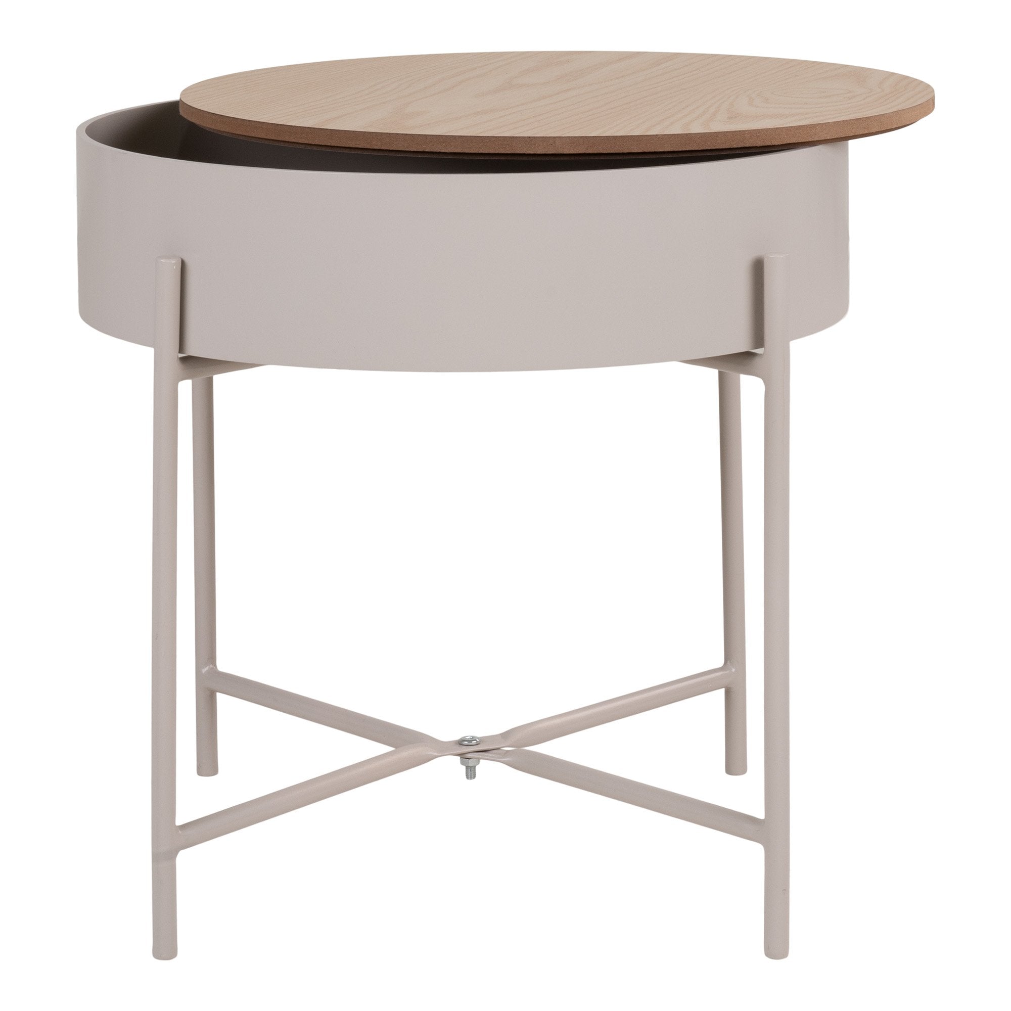Sisco Beistelltisch, Material: MDF/Stahl