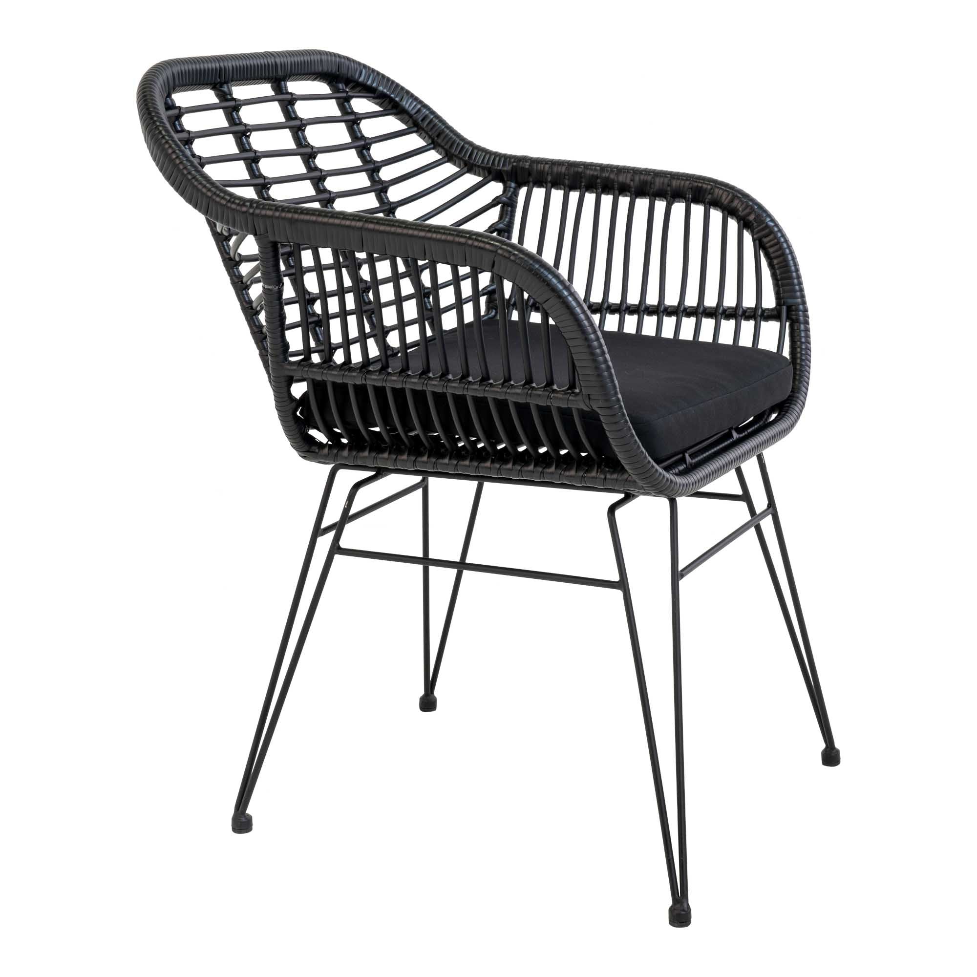 Esszimmerstuhl Trieste, Material: PE-Rattan